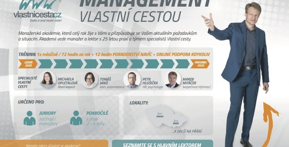 Manažerská akademie – trénink manažerů Vlastní cesty