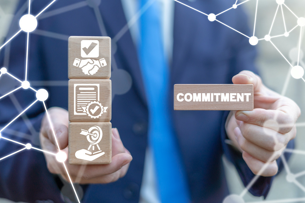 Commitment Settlement Business Concept. Commit Conclusion Deal.