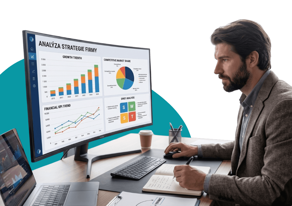 Poradce Vlastní cesty analyzuje stav firemní strategie a doporučuje, kdy zahájit tvorbu nebo aktualizaci podle situace firmy