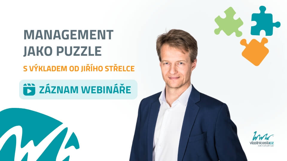Management jako puzzle, který se věnuje jistotě manažera, systému a vedení lidí.