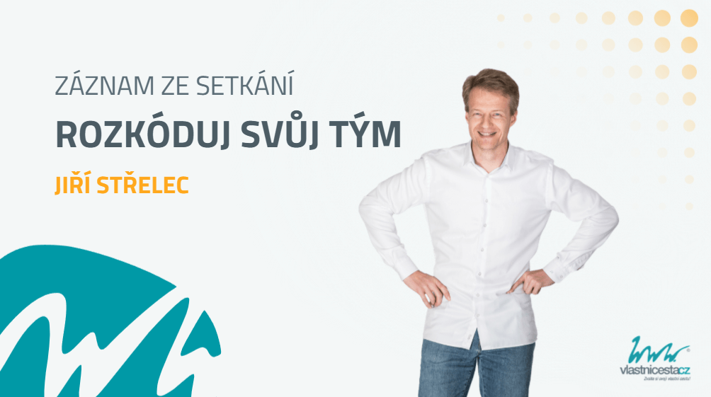 Vizuál webináře Rozkóduj svůj tým, který je určený vedoucím a manažerům pro efektivní práci s kapacitou lidí.