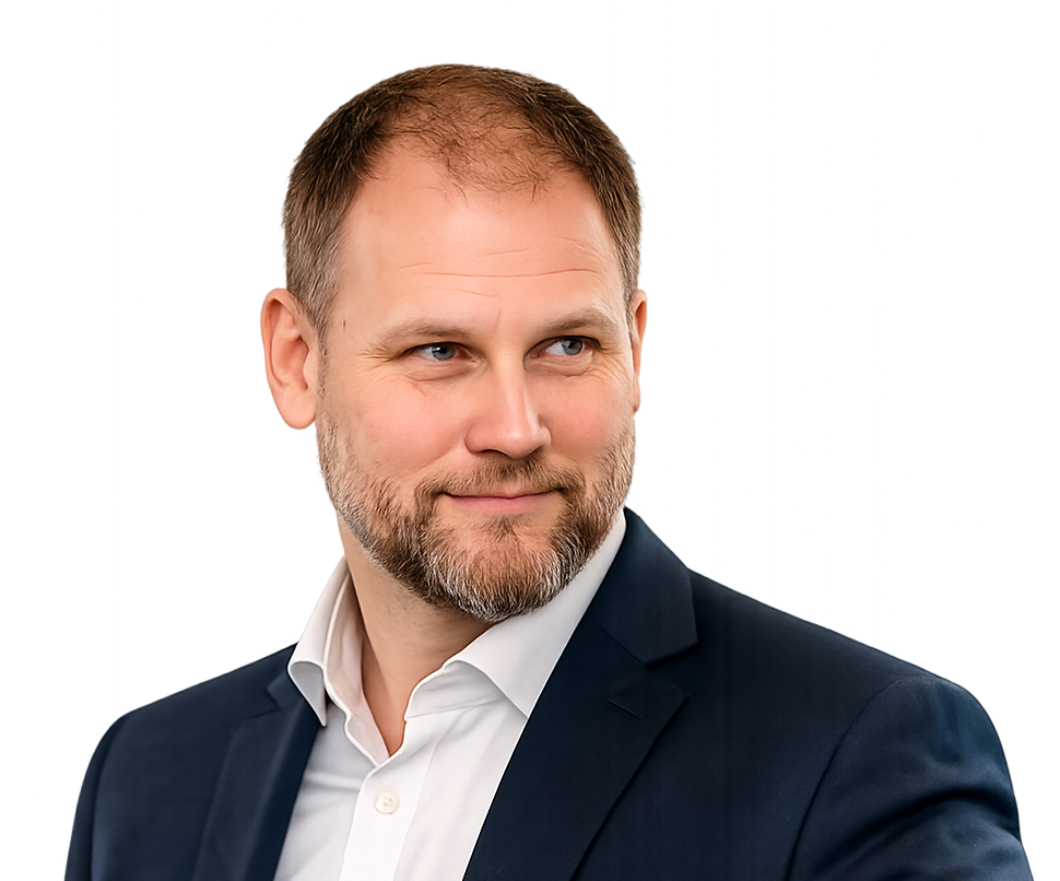 Tomáš Burda – profilová fotografie profesionálního vyjednavače a stratega Vlastní cesty