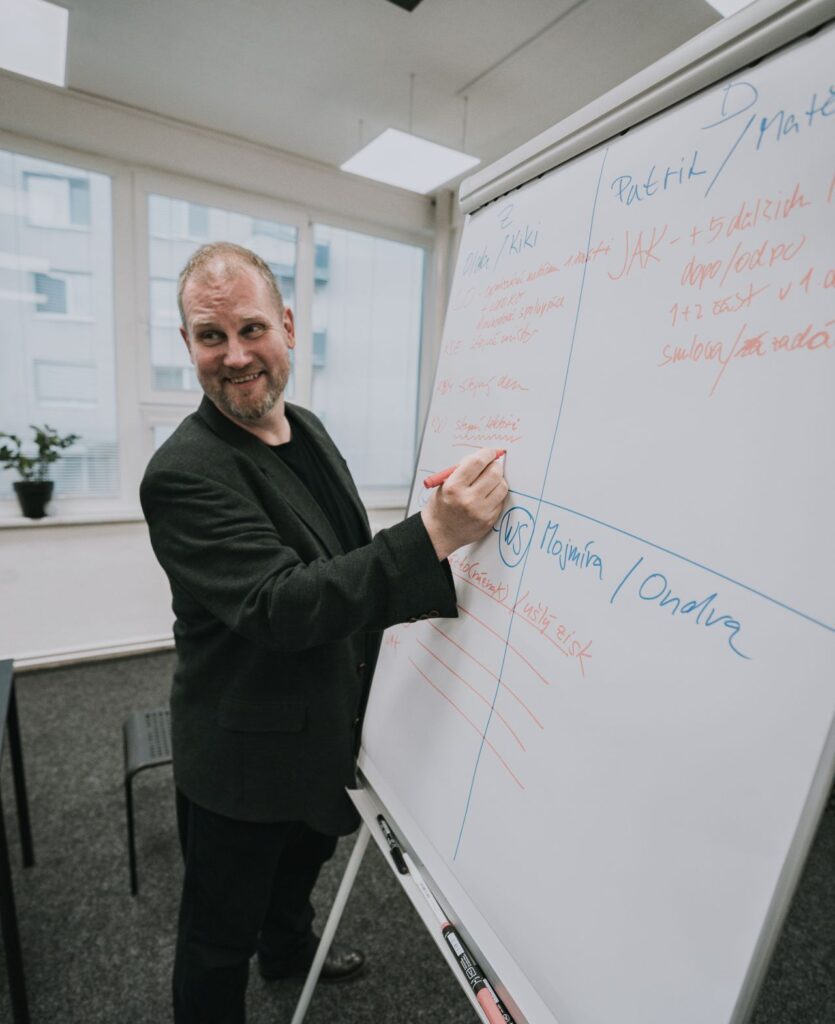 Tomáš Burda na Vyjednávacím Mastery Clubu – praktický trénink vyjednavačů z firem