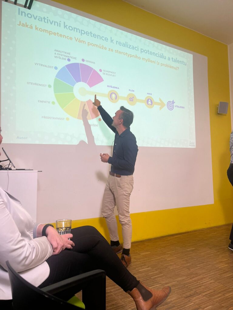 Jindřich Dohnal vede workshop a vyzývá manažery k 21 řešením